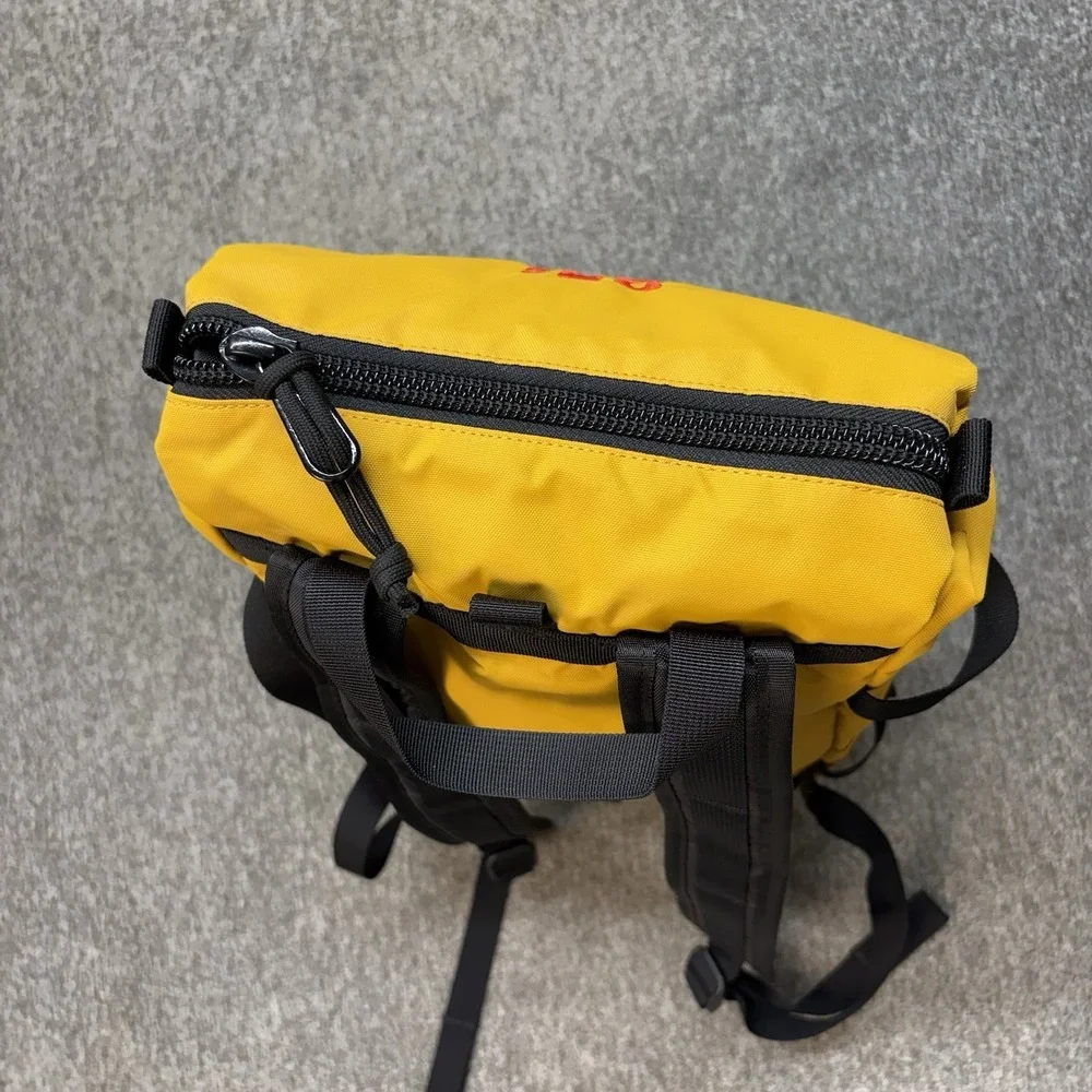Topo Designs Rover Pack Mini All Yellow Cinch Top Backpack Small Laptop Fits